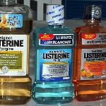 Listerine mouthwash