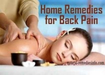 Home remedies for back pain